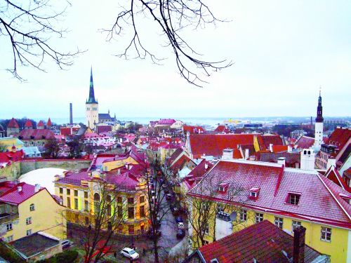 爱沙尼亚塔林古城 一步穿越回中世纪